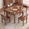 Mesa cuadrada pequeña de madera maciza, mesa cuadrada de los Ocho Inmortales, mesa de comedor sencilla, mesa específicamente para jugar a las cartas, mesa para jugar juegos de mesa, mesa cuadrada
