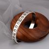 Pulsera de Estilo Japonés-Coreano Popular en TikTok e Internet con Patrón de Estrella de Cinco Puntas para Mujer, Ins, Simple, Versátil, Pulsera Abierta de Estrella, Accesorios de Moda