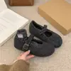 Primer Encuentro Temporada Aumentar Altura Zapatos Mary Jane de Felpa de Lana 2026 Otoño Invierno Nuevos Zapatos Birkenstock Zapatos Peludos Grises Mujer