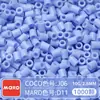 Paquete de Recarga de Cuentas Mard Mismo Color 2.6mm 265 Colores Set Completo Cuentas Fusion Juguete DIY Paquete de Materiales Cuentas