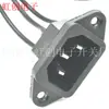 Enchufe Impermeable con Apertura de 12 mm con Cable Enchufe de Alimentación DC + Cable Moldeado por Inyección Integrado Procesamiento de Soldadura de Cable