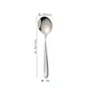 Cuchara creativa de acero inoxidable comida china linda postre fruta té de leche cuchara mezcladora cuchara pequeña cuchara para adultos venta al por mayor