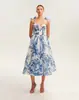 2026 Nuevo Vestido de Noche Elegante de Longitud Media Estilo Hada de Organza Moda Femenina Europea y Americana de Primavera y Verano sin Hombros