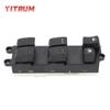 Adecuado para Nissan X-Trail Interruptor de Elevavidrios de Coche Interruptor de Control Principal de Ventana Eléctrica 25401-Eq305