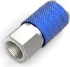 Conector Rápido Neumático Tipo T Americano Rosca Interna 1/4Npt Conector de Tráquea