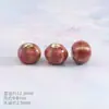 Jingdezhen Cerâmica Retrô Pequena Abóbora Contas Soltas Acessórios para Roupas Pulseira DIY Miçangas Tecelagem Manual Material Miçangas