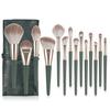 Venda Quente a Jusante Terno de Pincéis de Maquiagem de Batata Doce Roxa Pequena Cangzhou Green Cloud Pincel de Maquiagem Pincel Pincel Conjunto Completo Pincel Macio