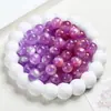 Cuentas de Luz UV Cuentas Redondas de Resina Cuentas Sueltas Material para Pulsera Pulsera Collar Accesorios de Joyería