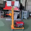 Camión de Iluminación Móvil con Elevación Manual para Exteriores Torre de Luz Foco de Emergencia para Construcción HMF962-B