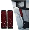 Cubierta de Cinturón de Seguridad con Hombrera Tachonada de Diamantes para Coche Venta Caliente Transfronteriza para Coche Protección de Cinturón de Seguridad Totalmente Tachonada de Diamantes
