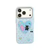 Peluche de Gato en Forma de Corazón Aplicable a Apple 17ProMax Funda de Teléfono Moderna 18Pro iPhone16 Bloque de Color Resistente a Caídas 15