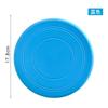 Brinquedo Frisbee para animais de estimação, brinquedo de silicone resistente a mordidas, treinamento interativo para animais de estimação, frisbee flutuante para animais de estimação