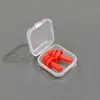 Protetores auriculares em caixa de silicone macio de três camadas à prova d'água para adultos e crianças, equipamento universal para natação, venda por atacado direto da fábrica
