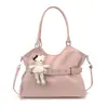 Elegante bolso de mano plisado, gran capacidad, textura de cuero suave estilo coreano, popular bolso versátil de hombro y axila para mujer