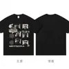 Camiseta transfronteriza: Gira del nuevo álbum de Linkin Park desde cero, camiseta punk rock holgada para hombre y mujer, ropa de manga corta