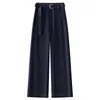 Pantalones Casuales Nuevos de Otoño 2026 para Mujer, Corte Delgado, Cintura Alta, Adelgazantes, Cómodos, Estilo Urbano, para Viajar, Pantalones de Pierna Ancha