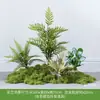 Planta Artificial Empilhada para Paisagismo Sob Escada, Samambaia & Pteri