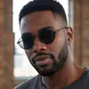 Gafas de sol lisas retro nuevas de moda estilo coreano, personalizadas y versátiles, estilo callejero, gafas de sol anti-UV, gafas de moda para mujer