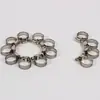 10-16 13-19mm abraçadeira para tubo aço inoxidável tubo de gás tubo de gás 201 mangueira 304 braçadeira