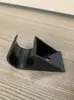 Tampo de madeira placa de metal fivela metálica 28mm tubo inclinado braçadeira de tubo de face única fivela de fixação de mesa braçadeira de tubo de face dupla acessórios de haste de arame
