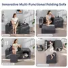 Sofá de compresión hecho a medida transfronterizo, sofá multifuncional tanto para humanos como para mascotas, sofá de suelo convertible, sofá sin estructura para sala de estar