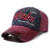Gorra Lavada con Letra Transfronteriza para Hombre Gorra de Camionero Retro Europea y Americana Protector Solar Exterior Copete Profundo Sombrero Pequeño que Muestra la Cara para Mujer