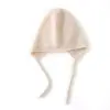 Cachemira 2026 Otoño/Invierno Nuevo de Gama Alta para Mujer de Color Sólido Tejido para Exteriores Protección para Orejas Cálido Moda Pesado Sombrero de Cuadros