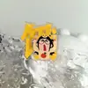 Porta-Notas de Texto com Personagem Japonês Engraçado Estilo Cartoon Ins Clipe Acrílico Pp Dupla Face Porta-Papel de Teste Personalizado