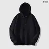 Novedad de Otoño Sudadera de Marca de Moda para Hombre 2026 Nuevo Estilo Chaqueta para Otoño e Invierno, Engrosada con Estampado Vintage y Capucha