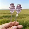 Tarro de Miel de Vid Pequeño con Forma de Panal, Tarro Casero para Mermelada con Palillo Mezclador