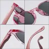 Suministro exclusivo transfronterizo de gafas de sol plegables de moda para niños, gafas de sol polarizadas de silicona para niñas, protectores solares con montura TR para niños, venta al por mayor