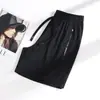 Verano Nuevo Pareja Alta Elasticidad Seda de Hielo Secado Rápido Pantalones alta calidad Multicolor Combinan con Todo Holgado Anti-ultravioleta Correr Volumen