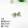 Botões de Roupas de Prata do Xizang Acessórios de Lótus DIY Artesanal Tecido Cristal Corda Vermelha Pulseira Colar Pingente de Lótus