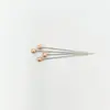 Fornecido Diretamente pelo Fabricante, Pinos Metálicos Cor Pérola em Aço Inoxidável, Pinos de Posicionamento, Pinos de Cabeça Grande, Acessórios Artesanais DIY, 38mm