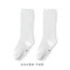Calcetines Blancos Finos de Estudiante para Primavera y Verano, Calcetines de Media Caña con Doble Raya, Calcetines para Niños, Calcetines de Malla, Calcetines de Algodón para Niños sin Costuras Clase A