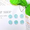 Nuevas Decoraciones de Arte de Uñas de Caricatura de Dulces Coloridos y Donas Serie de Juguetes Comestibles Transparentes de Hielo Accesorios de Resina para Fundas de Teléfono de Uñas Lindas