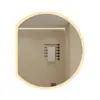 Espejo de Baño Inteligente con Pantalla Táctil Transfronterizo Sensor Antivaho para Inodoro Montado en Pared Colgante de Pared con Luz Espejo de Maquillaje Personalizado
