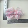 Estilo Pastoral de Verão Colorido Floral Laço Acessórios de Cabelo Meias Sapatos Roupas com Flores Acessórios para Joias DIY Bolsas