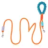 Correa para Mascotas P-Chain, Correa en P de Cuero Cosida a Mano de Nylon, Alargada y Engrosada, Correa Redonda No Dolorosa para Perros para Mascotas Lindas