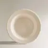 Plato de Cena de Cerámica Estilo Palacio Plato para Pasta de Alta Gama para Hotel Plato para Bistec Plato para Casa Plato para Desayuno Plato al por Mayor