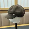 Gorra octogonal estilo japonés Maillard para mujer, boina retro británica de otoño e invierno, moderna, casual, versátil, gorra de vendedor de periódicos que adelgaza la cara