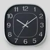 Reloj de Pared Cuadrado Moderno Creativo de 12 Pulgadas (30 cm) para el Hogar, Sala de Estar Cuadrada, Reloj Digital 3D para Dormitorio, Silencioso