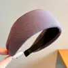 Diadema de Borde Ancho para Otoño e Invierno Estilo Coreano para Mujer Diadema Alta para la Parte Superior de la Cabeza Hace que la Cara Parezca Más Pequeña Sensación de Alta Calidad Pinza para el Cabello Accesorios para el Cabello Antideslizante Pinza para el Cabello Goma para el Cabello