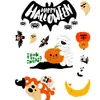 Decoração de Halloween Eletricidade Estática Arranjo de Atmosfera de HALLOWEEN Janela de Vidro Flor de Janela Adesivo de Janela Morcego Zumbi