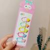 Set de 5 piezas de pinza BB de arena movediza pasador infantil pasador de niña pasador roto accesorios para el cabello de bebé tocado lindo de alta gama