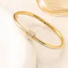 Set de Pulseras de Acero de Titanio de Lujo Ligero Europeo y Americano con Clavos en Forma de Corazón con Pedrería Accesorios de Temperamento para Mujer Múltiples Estilos Suministro Directo de Fábrica