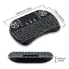 Teclado Mouse Teclado Voador Sem Fio 2.4g I8 Mini Touch Smart com Retroiluminação Tricolor/Sete Cores e Múltiplos Idiomas Disponíveis