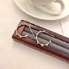 Pendientes de Bambú con Incrustaciones de Aguja de Plata en Forma de C, Pendientes Versátiles y de Alta Gama, Pendientes de Lujo Exquisito Accesible de Nicho al por Mayor para Mujeres