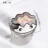 Mini Pinza para el Cabello de Acrílico de Alta Gama con Flequillo, Pinza para el Cabello Dulce con Forma de Pez de Dibujos Animados, Accesorios para el Cabello de Animales Suaves y Lindos