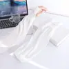 Protector Solar de Verano Transpirable Seda de Hielo Mismo Estilo Holgado Color Sólido Mangas de Hielo para Mujer Protección UV Letra Montar Conducir Exterior